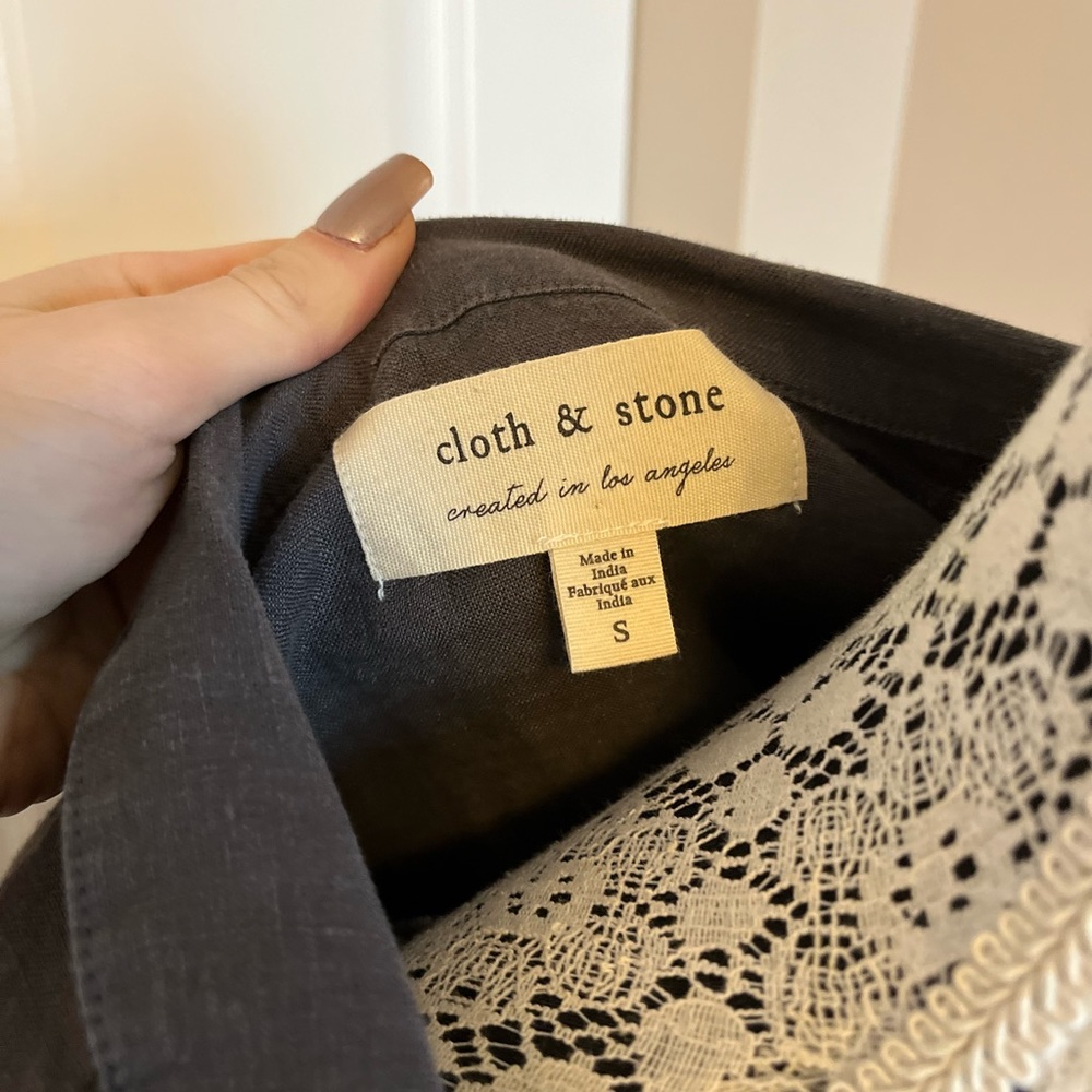 Cloth and stone blouse